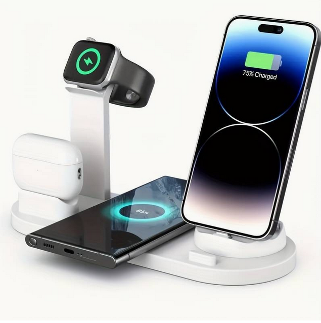 6-in-1 15W Wireless Charger