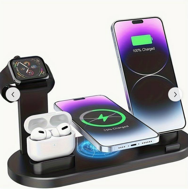 6-in-1 15W Wireless Charger