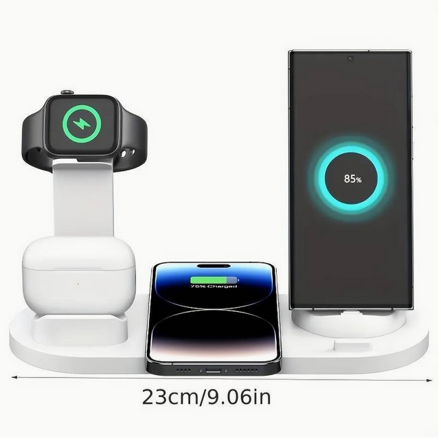 6-in-1 15W Wireless Charger